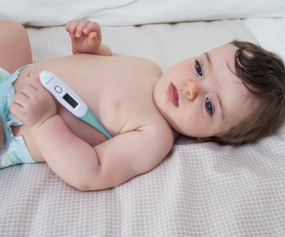 praktischer Thermometer für Kinder